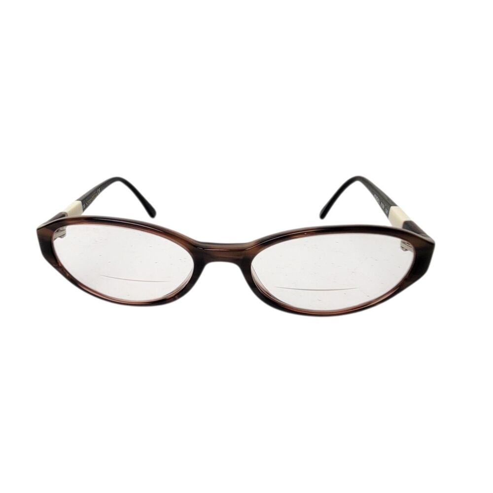 Kate Spade Kendall 01S9 Eyeglass Frames 49-16 130 Brown Striped Acetate Classic